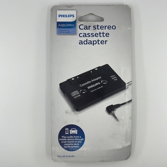 Philips‎ Universal Cassette Adapter, Unleash the Power of Your Music! - Picture 2 of 2